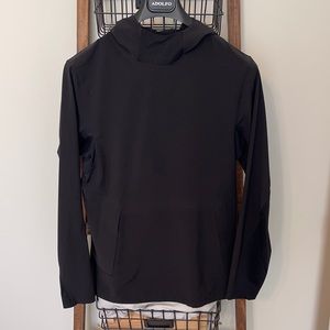 Men’s Lulu high neck running jacket with rain hood